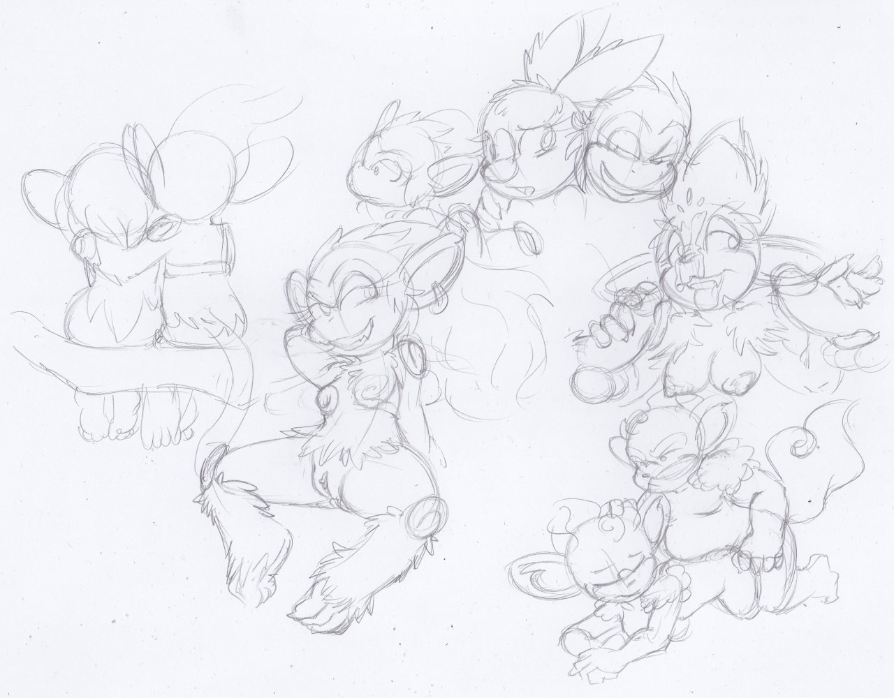 all_fours ambiguous_gender anthro anthrofied balls black_and_white bodily_fluids breasts cum cum_on_face disembodied_penis doggystyle duo e621 ear_piercing erection female from_behind_position generation_4_pokemon generation_5_pokemon genital_fluids genitals graphite_(artwork) handjob infernape male male/female mammal monochrome multiple_images nintendo nude overweight overweight_male penile penis penis_grab piercing pokemon pokemon_(species) pokemorph primate sex side_view simisage simisear simple_background sketch sketch_page solo tail tepig traditional_media_(artwork) vulva white_background zinnthos