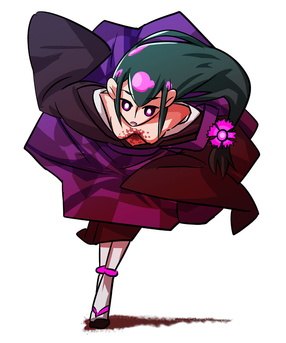 female katanagatari pointy_chin rule34 tagme yasuri_nanami