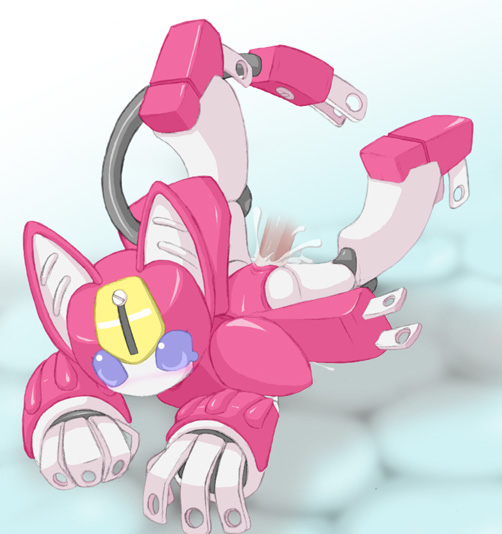 anal disembodied_penis female male medarot nollety penis peppercat robot robot_ears robot_girl rule34 tail