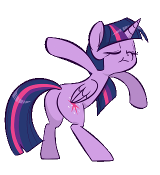 animated animated_gif butt_slap cutie_mark e621 equid equine eyes_closed feathered_wings feathers female friendship_is_magic fur hair hasbro horn low_res mammal multicolored_hair my_little_pony mythological_creature mythological_equine mythology purple_body purple_feathers purple_fur purple_hair short_playtime slap solo spanking suggestive thesassyjessy twilight_sparkle_(mlp) two_tone_hair winged_unicorn wings