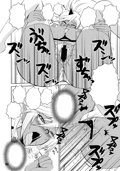 censored demon demon_girl female kneesocks_daemon panty_&amp;_stocking_with_garterbelt rule34 tagme