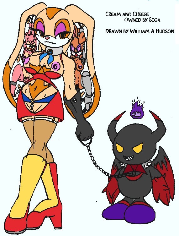 amy_rose anthro archie_comics bunnie_rabbot chao_(sonic) cheese_the_chao cream_the_rabbit female fur hedgehog lagomorph rabbit rule34 sega sonic_(series) straight_hair william_a_hudson
