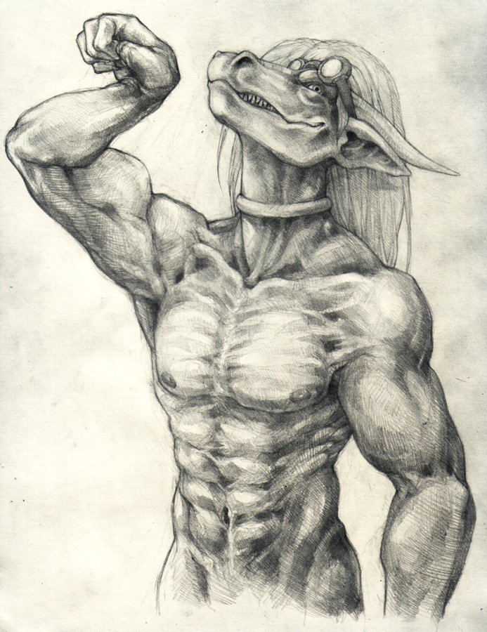abs anthro artist_collaboration biceps blacknblue collar dragon e621 eyewear flexing goggles grin hair harag horn male monochrome muscular muscular_anthro muscular_male mythological_creature mythological_scalie mythology nipples pecs pose scalie smile solo yinepu