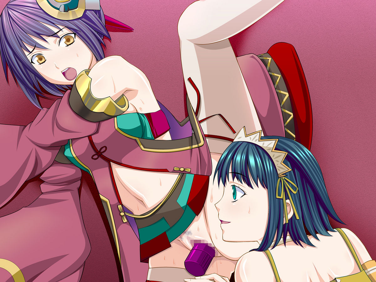 2girls ar_tonelico ar_tonelico_ii censored clothing dildo female female_only luca_truelywaath luca_trulyworth multiple_females multiple_girls pubic_hair pussy rule34 skirt skycat smile yuri