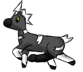 blitzle color feral fur male male_only nude penis pokemon rule34 side_view solo tagme