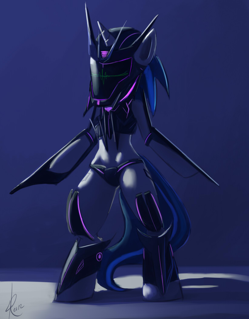 abs anthro anthrofied armor biped blue_background blue_hair e621 equid equine female friendship_is_magic hair hasbro horn mammal multicolored_hair my_little_pony mythological_creature mythological_equine mythology raikoh-illust simple_background solo sound_wave soundwave standing tail takara_tomy transformers transformers:_prime transformers_aligned_continuity two_tone_hair unicorn vinyl_scratch_(mlp) white_body
