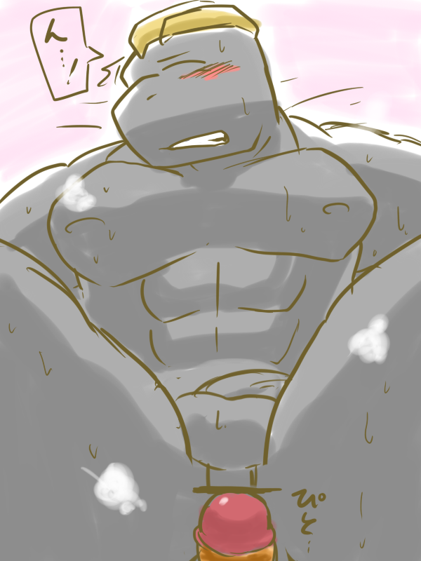 censored machoke male male_only pokemon pokemon_(species) rule34 tagme yaoi