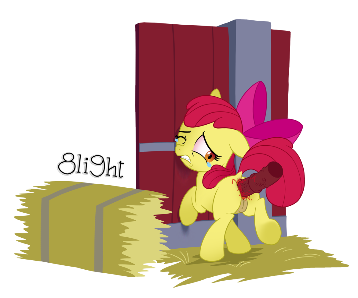8li9ht apple_bloom_(mlp) earth_pony equine female feral friendship_is_magic horse my_little_pony pony rule34 straight_hair tagme