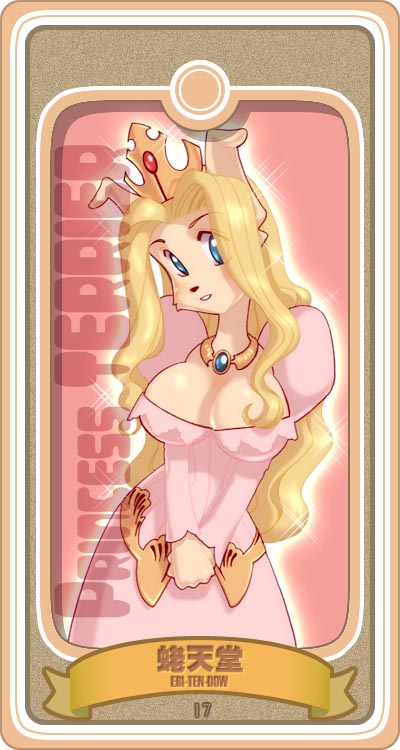 breasts clothing dress female large_breasts princess_terria rule34 tagme tail_concerto