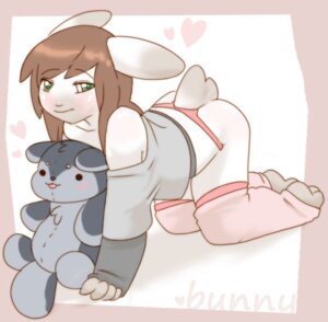 Rating: Safe Score: 0 Tags: all_fours anthro blush brown_hair clothing digital_media_(artwork) doll e621 female green_eyes hair heart_symbol lagomorph leg_warmers legwear leporid mammal panties pink_clothing pink_panties pink_underwear plushie rabbit solo thong underwear waitress_(artist) young young_anthro young_female User: bunchy7s Rating: Safe Score: 0 Tags: all_fours anthro blush brown_hair clothing digital_media_(artwork) doll e621 female green_eyes hair heart_symbol lagomorph leg_warmers legwear leporid mammal panties pink_clothing pink_panties pink_underwear plushie rabbit solo thong underwear waitress_(artist) young young_anthro young_female User: bunchy7s