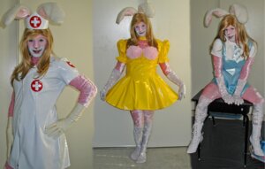Rating: Questionable Score: 0 Tags: clothed clothing cosplay costume crossdressing e621 eyewear femboy furry_lifestyle fursuit glasses grandfathered_content hair humanoid lagomorph leporid male mammal multiple_images photography_(artwork) rabbit rael_bunni rael_bunni_(character) real solo what User: bunchy7s