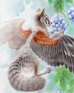 Rating: Safe Score: 0 Tags: 4:5 ambiguous_gender canid canine e621 feathered_wings feathers feral flying food fox fruit grape hibbary hybrid mammal micro plant solo tail wings User: bunchy7s Rating: Safe Score: 0 Tags: 4:5 ambiguous_gender canid canine e621 feathered_wings feathers feral flying food fox fruit grape hibbary hybrid mammal micro plant solo tail wings User: bunchy7s