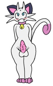 Rating: Explicit Score: 0 Tags: alternate_color anthro anthrofied balls bell cyanzangoose e621 erection fan_character felid generation_1_pokemon genitals looking_up male mammal meo_the_meowth meowth nintendo nude penis pink_penis pokemon pokemon_(species) pokemorph pose simple_background smile solo white_background User: bunchy7s