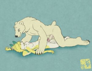 Rating: Explicit Score: 0 Tags: 2010 anthro anthro_on_anthro balls bear bearbun_(character) bearking breasts duo e621 erection female fur genitals humanoid_genitalia humanoid_penis interspecies kadohusky lying male male/female mammal nipples nude on_back penis polar_bear sex tail ursine User: bunchy7s