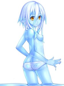 Rating: Explicit Score: 0 Tags: 1girls ass ass_crack blue_eyes blue_hair blue_skin breasts butt_crack female goo_girl highres long_hair looking_at_viewer looking_back monster_girl nipples original panties pointy_ears rule34 slime slime_girl solo topless underwear vixen_(pixiv) vixen_(stinger) vixen_stinger yellow_eyes User: bunchy7s