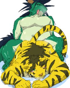 Rating: Explicit Score: 0 Tags: 4:5 anal anal_penetration anthro asian_mythology barazoku biceps black_hair blush digital_media_(artwork) dragon duo e621 east_asian_mythology eastern_dragon eyebrows felid fur green_body green_skin hair interspecies kemono low_res male male/male male_penetrated male_penetrating male_penetrating_male mammal markings morenatsu muscular mythological_creature mythological_scalie mythology nose_steam nude oekaki pantherine pecs penetration scalie sex simple_background tail tatsuki_midoriya thick_eyebrows tiger tongue torahiko_ooshima unknown_artist User: bunchy7s
