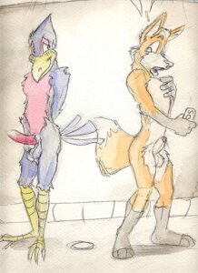 Rating: Explicit Score: 0 Tags: anthro avian bird canine color falco_lombardi fox fox_mccloud fur furfragged furry furry_only indoors interspecies male male_only multiple_males no_humans nude pheasant rule34 star_fox yaoi User: bunchy7s