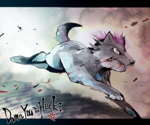 Rating: Safe Score: 0 Tags: ambiguous_gender blood bodily_fluids canid canine canis domestic_dog e621 english_text feral feralpone fur grey_body grey_fur mammal running solo sweat tail text User: bunchy7s