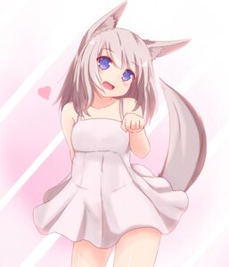 Rating: Safe Score: 0 Tags: animal_humanoid blue_eyes breasts canid canid_humanoid canine canine_humanoid clothing digital_media_(artwork) dress e621 female fox fox_humanoid fox_tail grey_hair hair heart_symbol hi_res humanoid looking_at_viewer mammal mammal_humanoid nao_(artist) open_mouth panties paw_pose pose shaded shizuko_(nao) simple_background solo underwear white_background User: bunchy7s