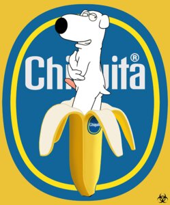 Rating: Explicit Score: 0 Tags: banana biohazard_(artist) brian_griffin chiquita_(brand) family_guy male male_only mascot rule34 User: bunchy7s
