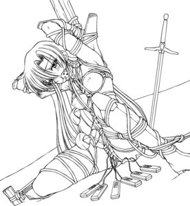 Rating: Explicit Score: 0 Tags: asou_yuuko ball_gag bondage breasts crotch_rope female gag gagged monochrome mugen_senshi_valis nipples rope rule34 shibari small_breasts spark_utamaro sword tied_up topless valis vibrator weapon User: bunchy7s