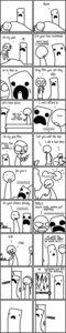 Rating: Safe Score: 0 Tags: :c ambiguous_gender bad_metadata black_and_white blackmail comic creeper_(minecraft) door duo e621 english_text female hi_res human humor long_image male mammal microsoft minecraft missing_sample mojang monochrome not_furry simple_background tall_image text the_truth the_weaver white_background xbox_game_studios User: bunchy7s