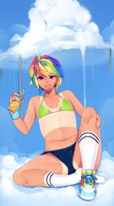 Rating: Safe Score: 0 Tags: 2014 alternate_species arms_bent bent_legs beverage bodily_fluids bottle bottomwear bra cassettecreams clothing cloud container crossed_legs e621 facial_piercing feet_together_knees_apart female flat_chested footwear friendship_is_magic front_view grandfathered_content hair hand_on_leg hand_on_own_leg hand_on_own_shin hand_on_own_thigh hand_on_shin hand_on_thigh hasbro hi_res holding_beverage holding_bottle holding_container holding_leg holding_object holding_shin holding_thigh human human_only humanized legwear lip_piercing looking_at_viewer mammal multicolored_hair my_little_pony nails navel not_furry piercing planted_leg plastic plastic_bottle plastic_container rainbow rainbow_dash_(mlp) rainbow_hair raised_hand red_eyes seductive shoes short_hair shorts sitting smile socks solo spread_knees spread_legs spreading suntan sweat tan_body tan_line tan_skin thick_thighs underwear User: bunchy7s