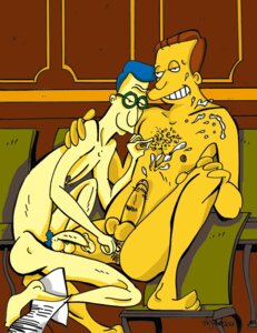 Rating: Explicit Score: 0 Tags: 2boys anal_fingering anal_insertion anal_penetration balls blue-haired_lawyer blue_hair blue_pubic_hair brown_hair circumcised color cum_on_body cum_while_penetrated cumshot erect_nipples erection eyes_half_open finger_fuck finger_in_ass gay glasses grin hairy_anus hairy_chest half-erect hand_on_knee hand_on_shoulder human indoors lawyer_with_blue_hair lionel_hutz male male_only multiple_males multiple_penises nipple_tweak nipples nude papers penis pleasure_face pubic_hair rule34 side_view spread_legs testicles the_simpsons victor_hodge yaoi yellow_skin User: bunchy7s