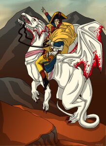 Rating: Safe Score: 0 Tags: albino bicorne boots bridle clothing detailed_background dragon duo e621 english_description feral footwear gesture hand_gesture hat headgear headwear hi_res holding_object holding_reins inspired_by_formal_art jacques-louis_david leatificat male melee_weapon military_uniform mountain mythological_creature mythological_scalie mythology napoleon_bonaparte napoleon_crossing_the_alps neondragon on_hind_legs outside pointing red_eyes reins riding roaring saddle sash scalie shoes signature sitting straddling sword tail temeraire_(series) uniform weapon User: bunchy7s