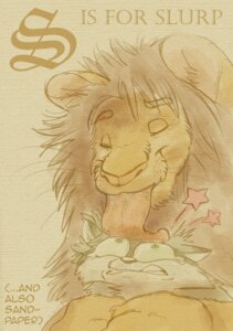 Rating: Questionable Score: 0 Tags: alphabet ambiguous_gender conditional_dnp digital_media_(artwork) domestic_cat duo e621 english_text felid feline felis feral humor jonas licking lion mammal ouch pain pain_stars pantherine restricted_palette sandpaper text tongue tongue_out User: bunchy7s