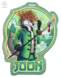 Rating: Safe Score: 0 Tags: 2011 5_fingers abstract_background anthro asian_conical_hat bandage black_body black_fur black_nose body_wraps canid canine canis character_badge_(artwork) character_name claws clothed clothing e621 fingers fur glaive gloves_(marking) grey_background guan_dao hat headgear headwear holding_object holding_weapon jacket joon_storm kacey male mammal markings melee_weapon partially_clothed polearm raised_tail simple_background smile solo sugegasa tail text topwear water weapon white_body white_fur wolf User: bunchy7s