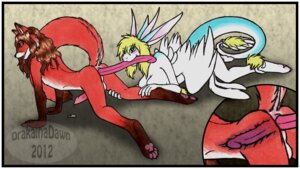 Rating: Explicit Score: 0 Tags: alien all_fours anal anal_penetration anthro ashendra blush bodily_fluids border breasts brown_hair butt canid canine close-up dildo dildo_bite double_dildo drakainadawn duo e621 erection female fox fur genital_fluids genitals grey_background hair internal leg_markings long_hair looking_back male mammal markings mouth_hold nude pawpads paws penetration penis precum red_body red_fur sex_toy simple_background socks_(marking) tail tail_tuft textured_background tongue tuft white_body white_border white_fur User: bunchy7s