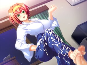 Rating: Explicit Score: 0 Tags: barefoot censored cum feet female footjob game_cg hadashi_shoujo hand_on_hip hips male mukotori_juuban_shoubu! penis rule34 toes User: bunchy7s