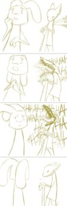 Rating: Safe Score: 0 Tags: anthro cane canid canine cosmic_horror creepy creepypasta digital_drawing_(artwork) digital_media_(artwork) duo e621 elemental_plane_of_teeth female fox hi_res lagomorph laugh leporid lovecraftian_(genre) male mammal monochrome rabbit red_(rq) ruby_(rq) ruby_quest scared sharp_teeth sketch teeth unknown_artist zalgo_(creepypasta) User: bunchy7s