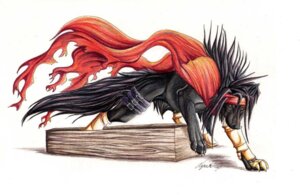 Rating: Safe Score: 0 Tags: anthro canid canine cape clothing digitigrade e621 final_fantasy final_fantasy_vii looking_at_viewer lyanti male mammal quadruped solo square_enix tail vincent_valentine User: bunchy7s