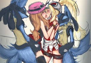 Rating: Explicit Score: 0 Tags: absurd_res ambiguous_penetration anthro anthro_penetrating anthro_penetrating_female anthro_penetrating_human biped bisexual black_body black_fur blue_body blue_fur bodily_fluids breath canid canine clothing colored crying cum cum_inside e621 eyes_closed female female/female female_on_anthro female_penetrated foursome french_kissing from_behind_position fur generation_4_pokemon genital_fluids genitals group group_sex gym_leader hand_holding hat headgear headwear hi_res hip_grab human human_focus human_on_anthro human_on_human human_penetrated interspecies intraspecies kissing korrina's_lucario korrina_(pokemon) lucario male male/female male_on_human male_penetrating male_penetrating_female male_penetrating_human mammal nintendo not_furry_focus panting parallel_sex penetration pokemon pokemon_(species) pokemon_trainer pokephilia ricegnat serena_(pokemon) sex sketch standing standing_sex tears tongue vulva yellow_body yellow_fur User: bunchy7s