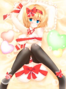 Rating: Explicit Score: 0 Tags: 1girls alice_margatroid black_legwear black_thighhighs blonde_hair blue_eyes blush breasts female hairband naked_ribbon ohka ooka_(ohkaworks!) ribbon rule34 short_hair solo thighhighs touhou User: bunchy7s
