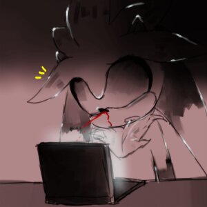 Rating: Safe Score: 0 Tags: 1:1 ambiguous_gender animated animated_gif anthro blood blush bodily_fluids chest_tuft computer e621 electronics empty_eyes eulipotyphlan fur hedgehog jade_launders laptop mammal nosebleed sega short_playtime silver_the_hedgehog solo sonic_the_hedgehog_(series) translucent tuft User: bunchy7s