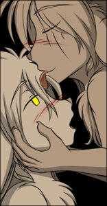 Rating: Questionable Score: 0 Tags: 2008 anthro basitin blush clothed clothing colored conditional_dnp duo e621 keith_keiser licking male male/male mammal nickolai_alaric nude smile tom_fischbach tongue tongue_out topless twokinds User: bunchy7s