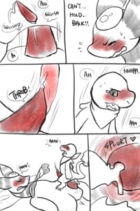 Rating: Explicit Score: 0 Tags: 2012 2:3 ampharos anal anal_orgasm anal_penetration anthro anus balls blush bodily_fluids charmander clothed clothing comic cum cum_in_ass cum_inside cum_while_penetrated cumshot dialogue digital_drawing_(artwork) digital_media_(artwork) duo e621 ejaculation english_text erection fire flaming_tail fresnel_(buyobutt) generation_1_pokemon generation_2_pokemon genital_fluids genitals hands-free haychel hi_res internal larger_male male male/male male_penetrated male_penetrating male_penetrating_male mike_the_charmander monochrome multiple_scenes nintendo orgasm penetration penis pmd-explorers pokemon pokemon_(species) scarf sex size_difference smaller_male tail tapering_penis tears text User: bunchy7s