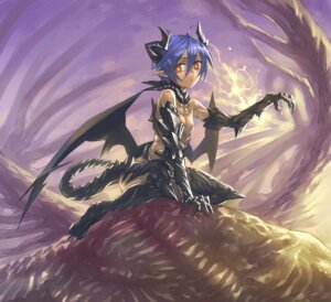 Rating: Safe Score: 0 Tags: ambiguous_gender animal_humanoid animal_tail blue_hair dragon_tail e621 hair horn humanoid humanoid_pointy_ears looking_at_viewer mammal membrane_(anatomy) membranous_wings pointy_ears shinatex solo wings User: bunchy7s