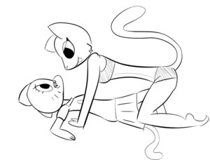 Rating: Questionable Score: 0 Tags: anthro bottomwear cartoon_network clothing crossover crossover_ship duo e621 eye_contact felid female female/female katia_managan khajiit looking_at_another mammal mature_anthro mature_female metalgearhue microsoft monochrome nicole_watterson nude pinned prequel_adventure raised_tail simple_background sketch skirt tail the_amazing_world_of_gumball the_elder_scrolls tongue tongue_out User: bunchy7s