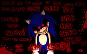 Rating: Questionable Score: 0 Tags: anthro blood blue_body blue_fur bodily_fluids creepy creepypasta e621 english_text eulipotyphlan evil_grin fur glowing glowing_eyes grin hedgehog hi_res looking_at_viewer male mammal nightmare_fuel red_eyes sega shadowninja976 smile solo sonic.exe sonic.exe_(creepypasta) sonic_the_hedgehog sonic_the_hedgehog_(series) teeth text User: bunchy7s