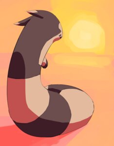 Rating: Safe Score: 0 Tags: ambiguous_gender brown_body brown_fur e621 feral fur furret generation_2_pokemon mammal mustelid nintendo pienji pokemon pokemon_(species) shadow solo standing sun User: bunchy7s
