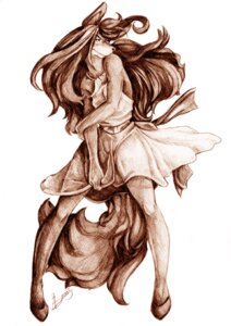 Rating: Safe Score: 0 Tags: anthro biped bottomwear canid canine clothed clothing dress e621 female fox front_view full-length_portrait fully_clothed graphite_(artwork) mammal monochrome portrait sepia shannon_fowler skirt solo standing traditional_media_(artwork) wind_lift User: bunchy7s