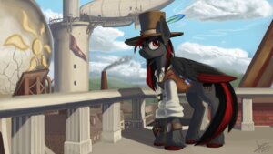 Rating: Safe Score: 0 Tags: 16:9 aircraft airship alternative_fashion black_body black_feathers clock clothed clothing cutie_mark day detailed_background e621 equid equine fan_character feathered_wings feathers feral fur grey_body grey_fur hasbro hat headgear headwear hi_res hooves male mammal my_little_pony mythological_creature mythological_equine mythology outside pegasus quadruped red_eyes rublegun sky smile solo standing steampunk tail vehicle watch widescreen wings User: bunchy7s Rating: Safe Score: 0 Tags: 16:9 aircraft airship alternative_fashion black_body black_feathers clock clothed clothing cutie_mark day detailed_background e621 equid equine fan_character feathered_wings feathers feral fur grey_body grey_fur hasbro hat headgear headwear hi_res hooves male mammal my_little_pony mythological_creature mythological_equine mythology outside pegasus quadruped red_eyes rublegun sky smile solo standing steampunk tail vehicle watch widescreen wings User: bunchy7s