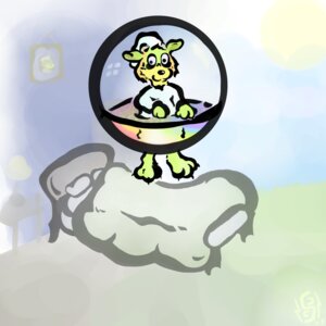 Rating: Safe Score: 0 Tags: 1:1 2007 anthro bed biped black_eyes bovid bubble caprine clothed clothing digital_drawing_(artwork) digital_media_(artwork) e621 floating fur furniture green_body green_fur hat headgear headwear horn in_bubble inside lamp larathelabrat liquid male mammal nightcap nightshirt noop partially_submerged photo picture_frame rainbow rufus_(the_dreamstone) solo standing table the_dreamstone window yellow_body yellow_fur User: bunchy7s
