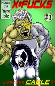 Rating: Explicit Score: 0 Tags: 1boy 1girls all_fours areola biceps black_hair breasts cable_(x-men) closed_eyes doggy_style domino_(marvel) dr_payne female glowing_eyes human human_only male marvel marvel_comics muscular nathan_summers neena_thurman nipples open_mouth piercing prosthetic_arm rule34 straight straight_hair tongue tongue_out tongue_piercing white-skinned_female white_hair white_skin x-force x-men User: bunchy7s
