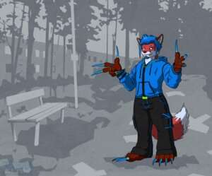 Rating: Safe Score: 0 Tags: 2010 4_toes 5_fingers anthro beard canid canine claws e621 facial_hair feet fingers fox joshua_(longblueclaw) long_claws longblueclaw looking_at_viewer male mammal solo tail toes User: bunchy7s