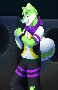Rating: Safe Score: 0 Tags: akita anthro canid canine canis clothing digital_media_(artwork) domestic_dog e621 electronics hoodie husky jailbird kerchief male mammal microphone niic nordic_sled_dog purple_clothing shaded singing solo spitz tail topwear User: bunchy7s